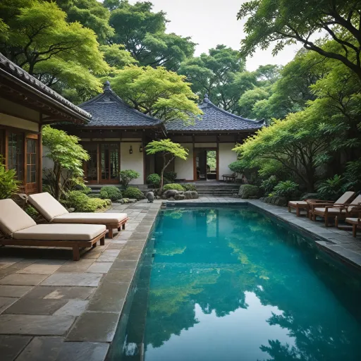 日本の高級ホテルで楽しむプール付き宿泊体験