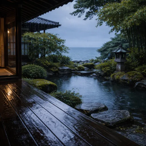 梅雨の宿選び：雨音を愉しむ旅館が教えてくれること